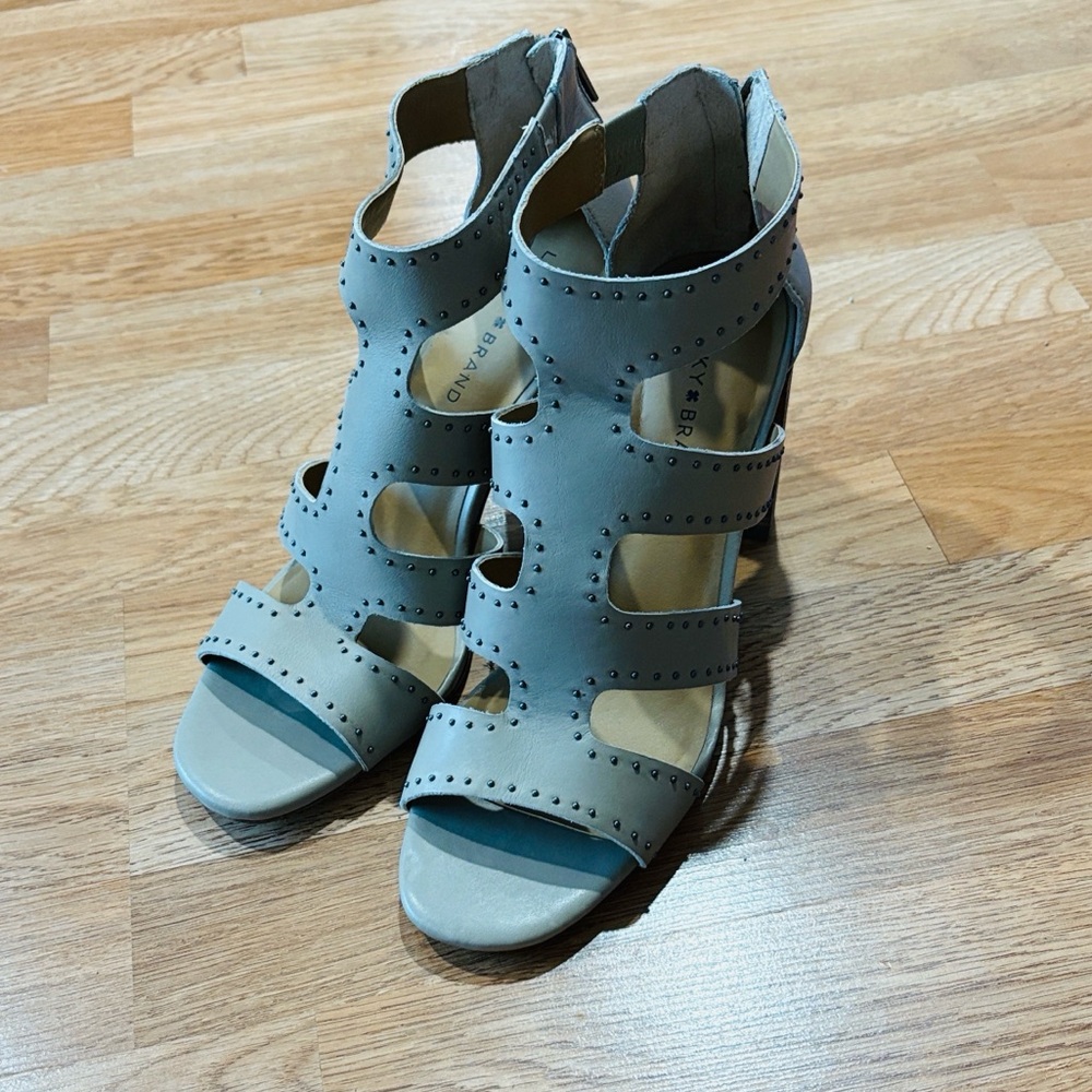 Lucky Brand Tahira Heeled Sandals 10